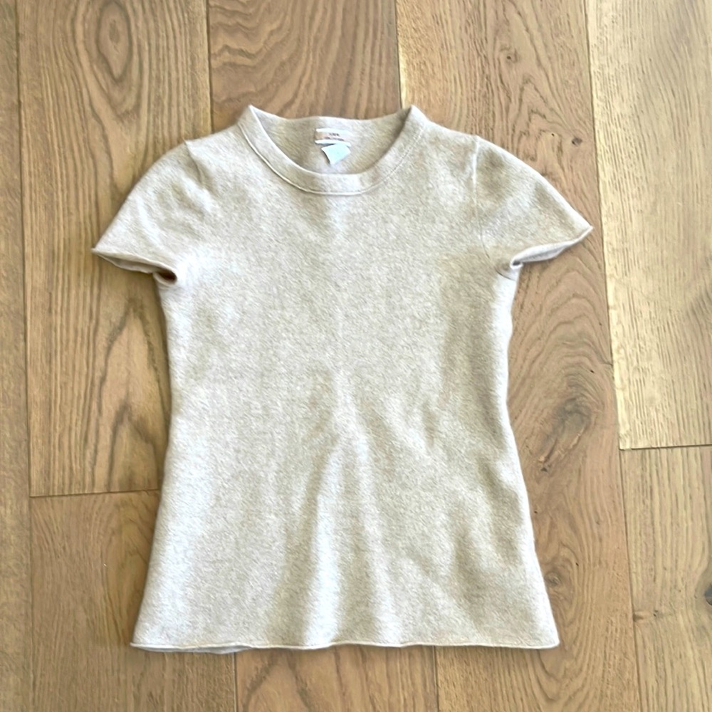 J crew cashmere top small